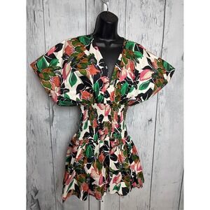 Misa floral dress with flaw